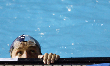 Swimming worlds sideline