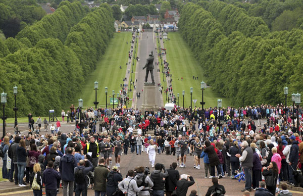 Olympic torch starts 5-day Northern Ireland tour