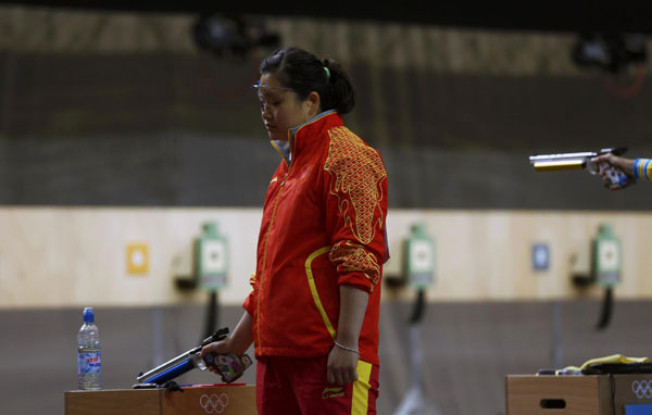 Guo wins women's shooting 10m air pistol