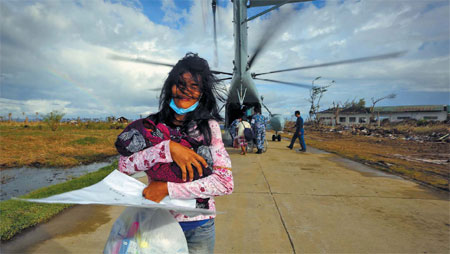 Chinese meds help with typhoon relief