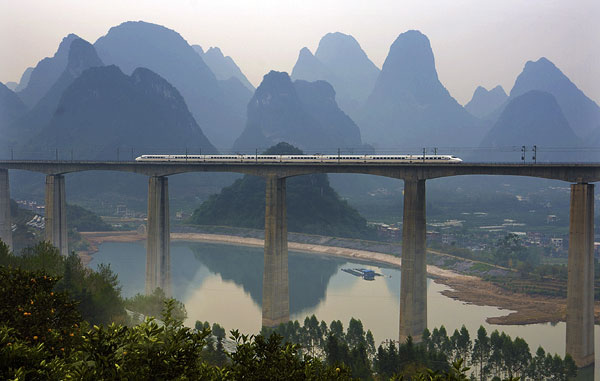 High-speed rail keeps Guangxi growth on track