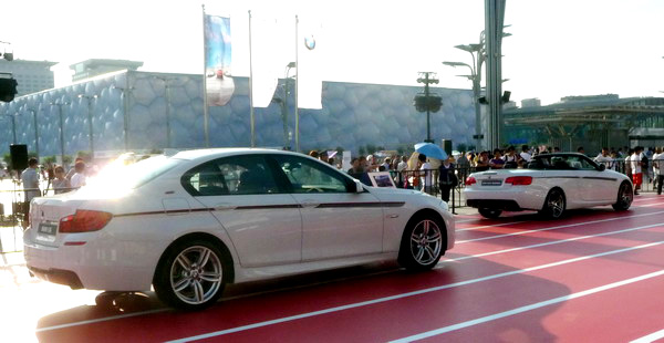 New BMW models shine at Beijing Olympic Green