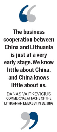 Lithuania getting to know China