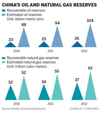 'Steady growth' seen for natural gas, oil output