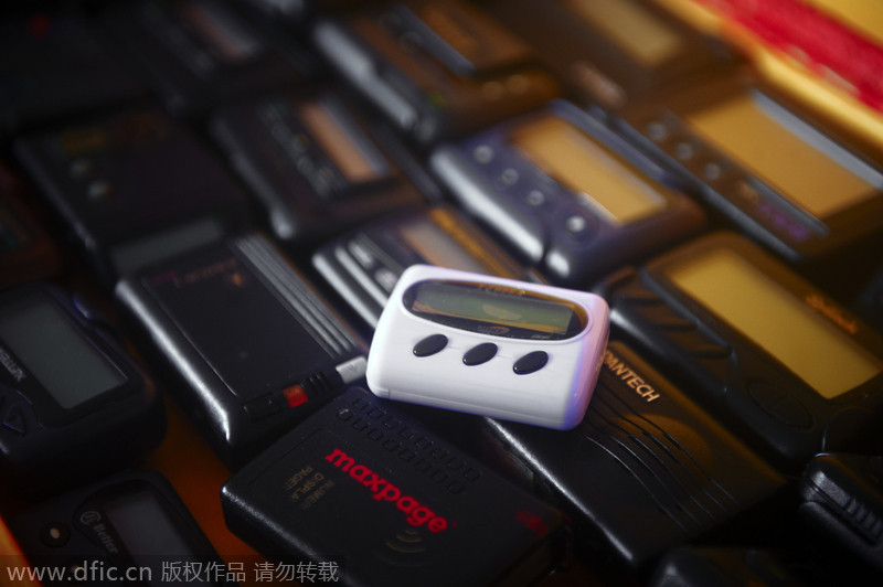 Beeper collector brings back the vintage digital age