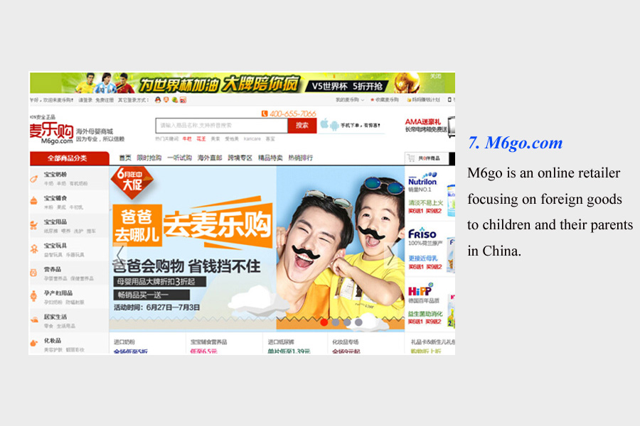 9 websites that provide 'haitao' service in China