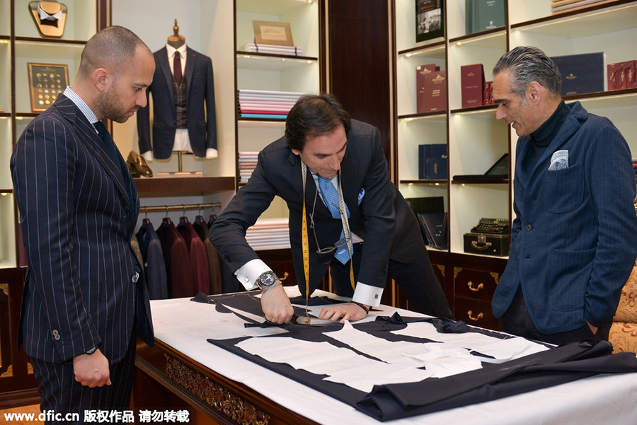 Italian designer tailors success in China