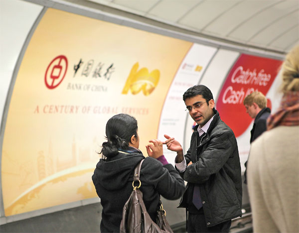 China's major lenders broaden horizons