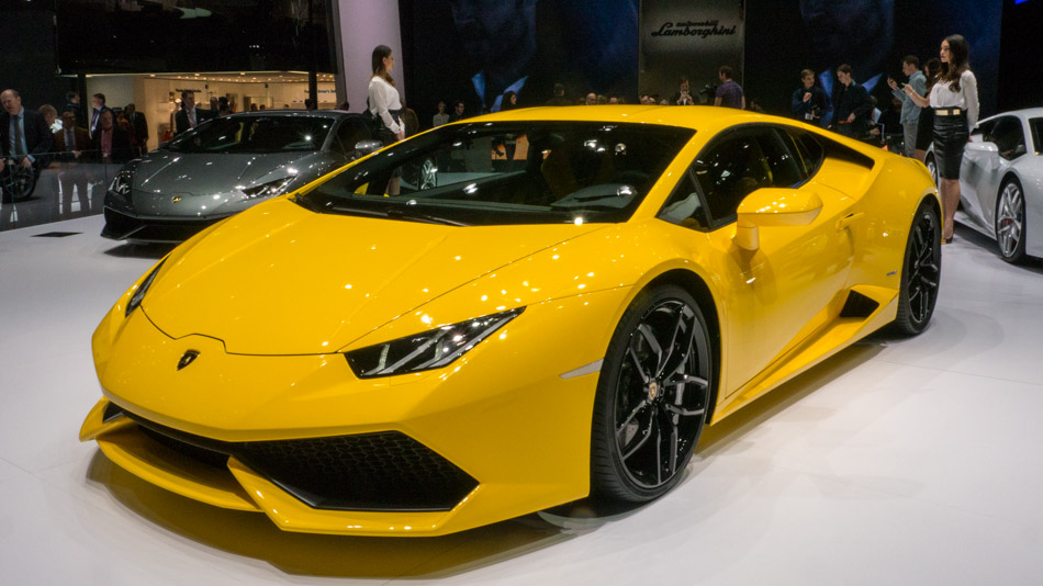 Sports cars at Geneva Motor Show