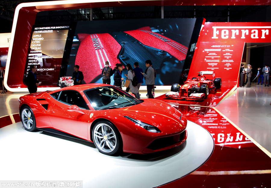 Dazzling cars debut at 2015 Shanghai Auto Show