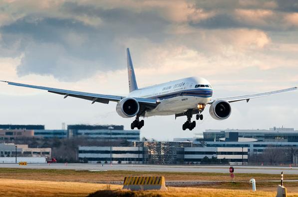 Intl, regional routes boost China's aviation in May