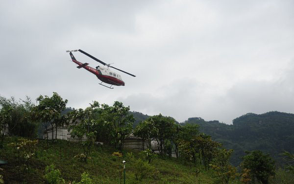 Yunnan debuts helicopter tourism project