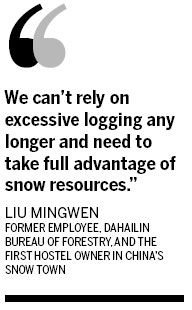 Branching out from logging to snow