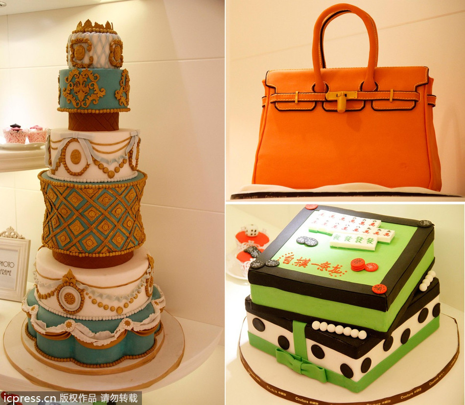 Fondant cakes shine in Nanjing