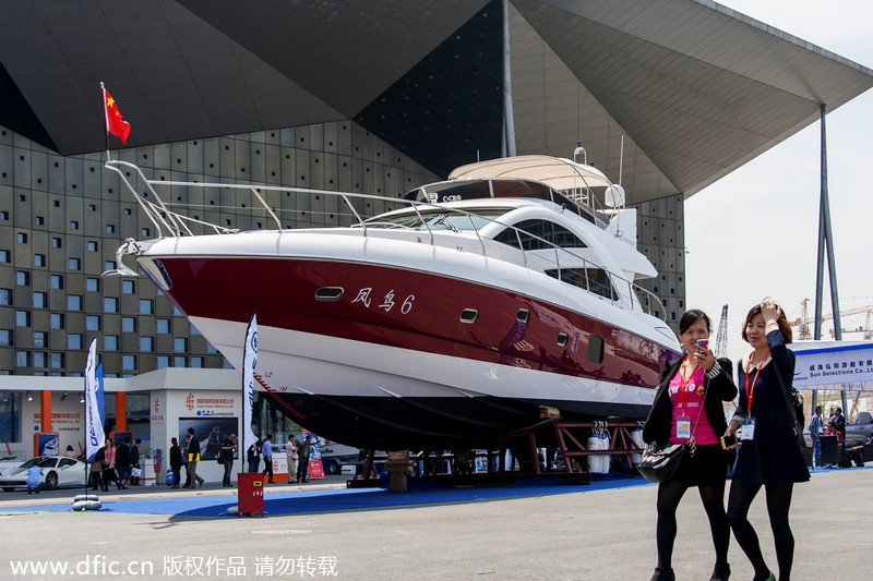 Boat show opens in Shanghai