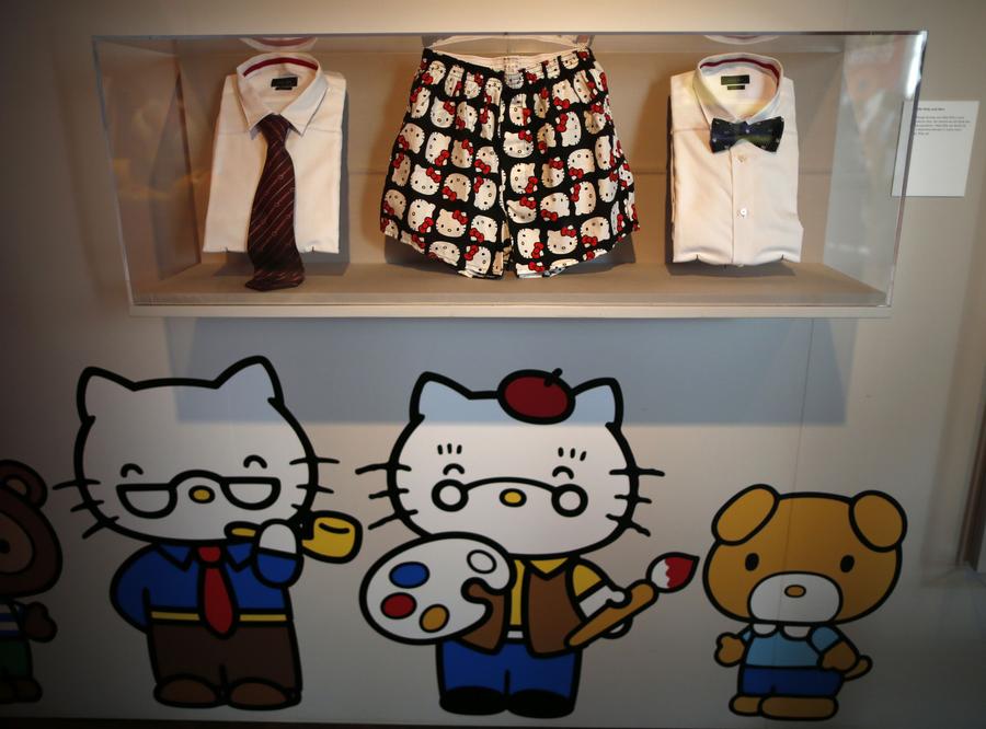 Hello Kitty's 40th anniversary exhibition held