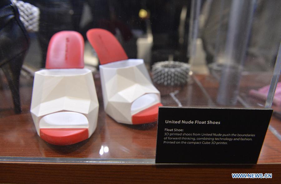 3D printed items seen during 2015 Intl Consumer Electronics Show