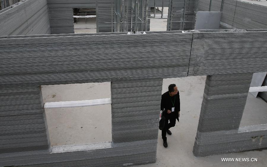 3D printed houses seen in China's Suzhou