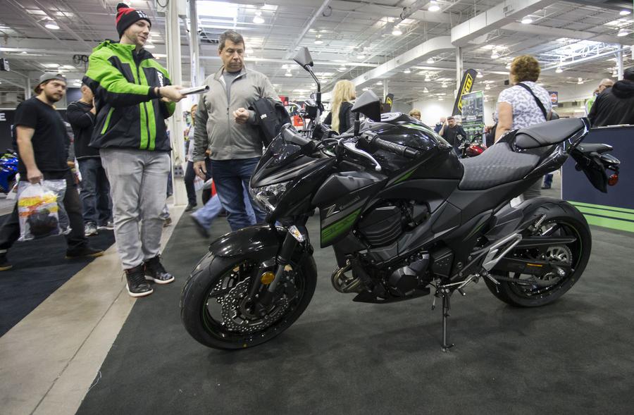 2017 North American Intl Motorcycle Supershow held in Toronto