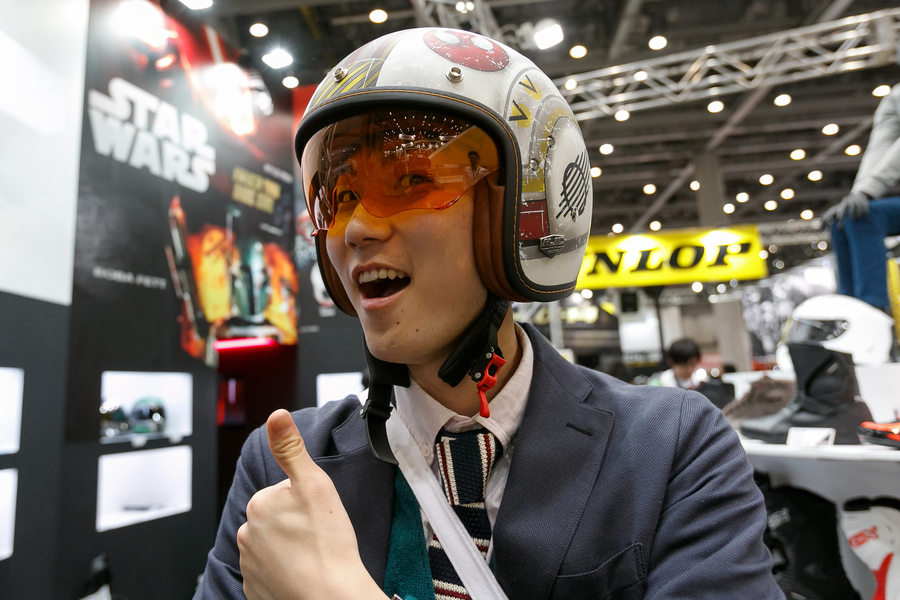 Motorcycles dazzle at exhibition in Tokyo