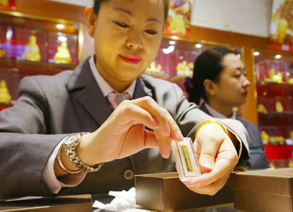 Chinese demand for gold bars and coins soars in first quarter