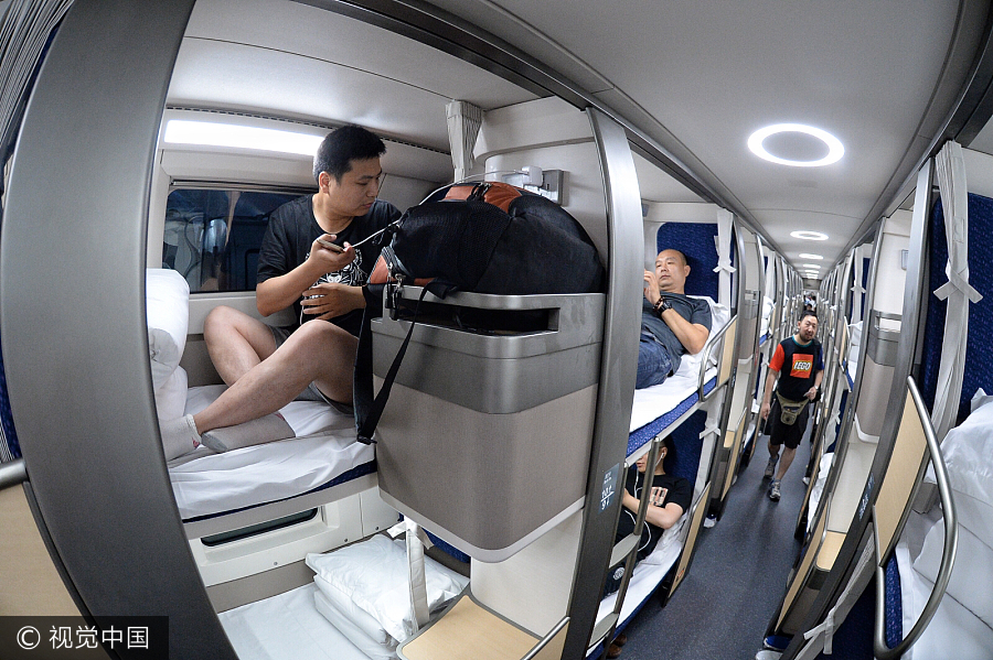 Full steam ahead for China's new bullet sleeper train