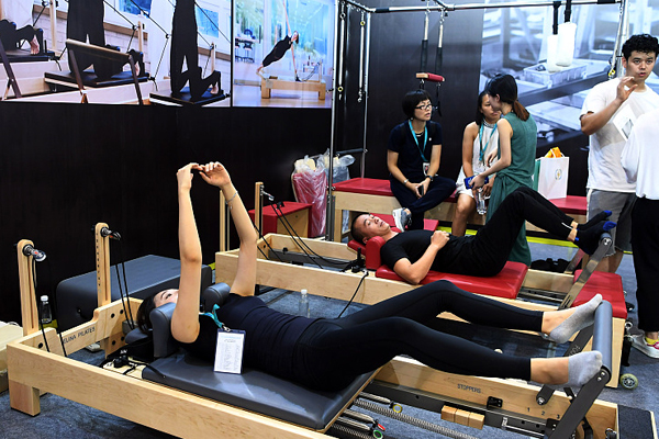 Body building boom energizes fitness industry in China