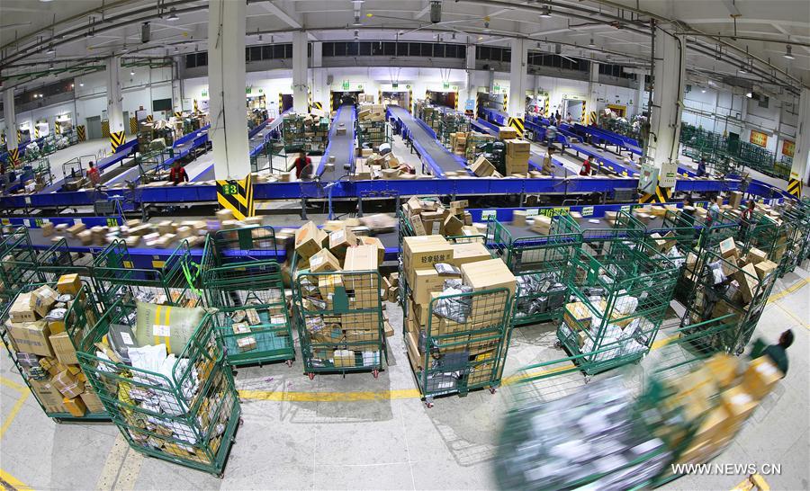 Courier companies running at full speed after Singles Day