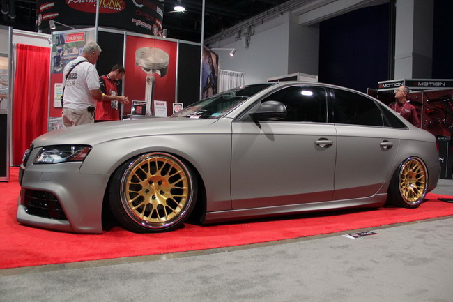 Modified Audi cars at SEMA Show