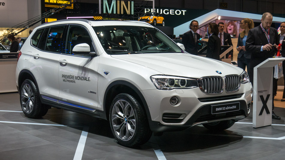 BMW X3 world premiere at Geneva Motor Show