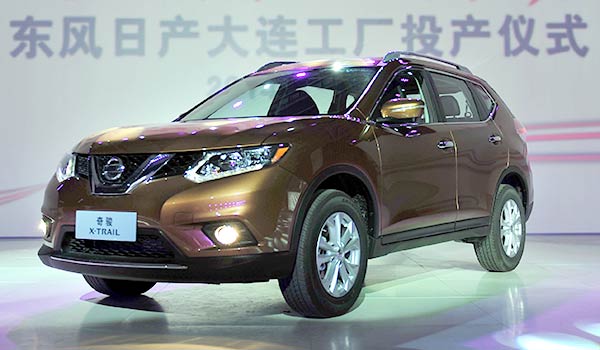 Dongfeng Nissan's Dalian plant rolls out cars