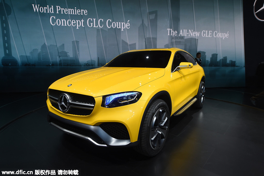 Dazzling cars debut at 2015 Shanghai Auto Show