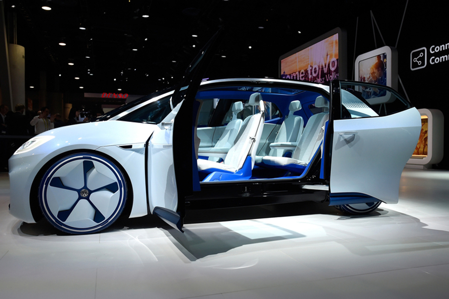 Car makers display high-tech vehicles at CES 2017