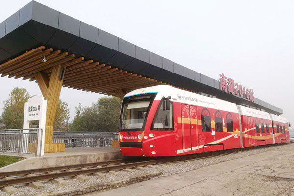 World's first hydrogen hybrid tram put into operation