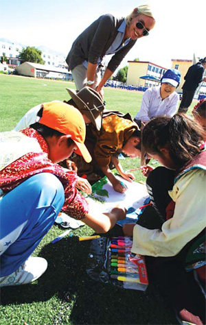 'Green Class' in Lhasa