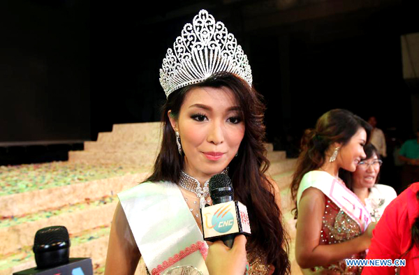 Moe Sat Wine crowned as Miss Universe Myanmar