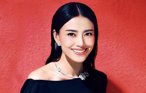 Chinese actress Gao Yuanyuan journeys to California