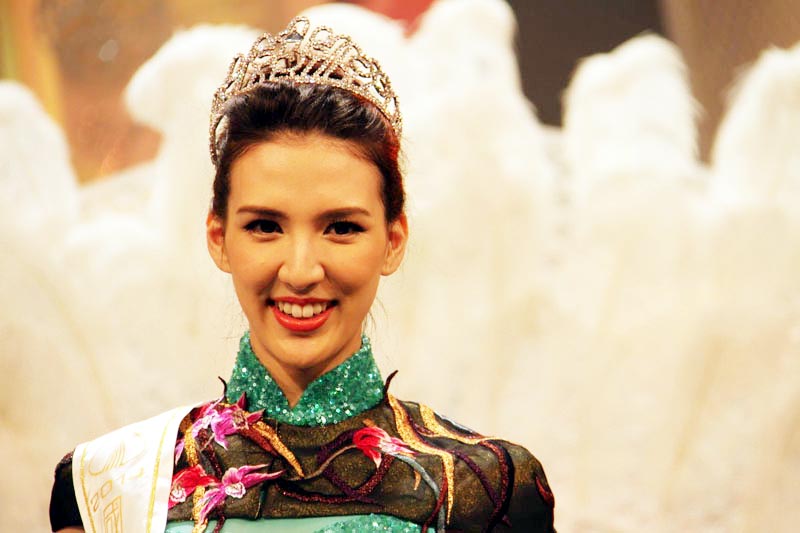 Grace Chan wins Miss Chinese Int'l Pageant 2014