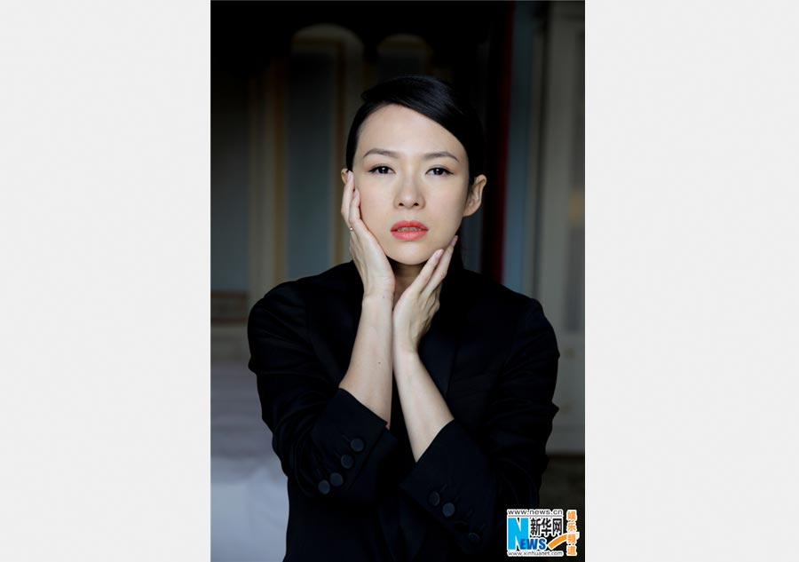 Zhang Ziyi's new fashion shots in Italy