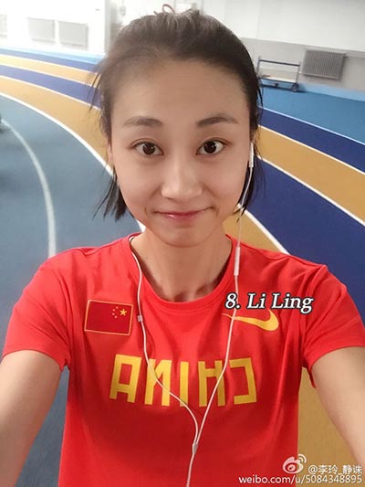 Top 10 most beautiful Chinese athletes in Rio