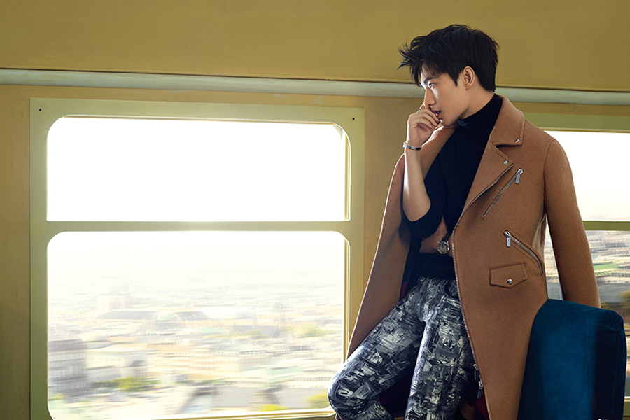 Actor Yang Yang poses for Men's Uno magazine