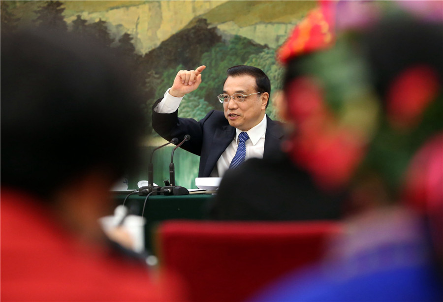 Premier Li joins panel discussion of NPC deputies from Fujian