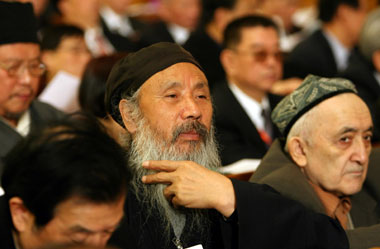 CPPCC members at the opening session