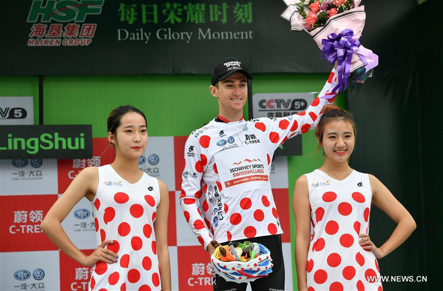 Highlights of eighth stage in Tour of Hainan Cycling Race