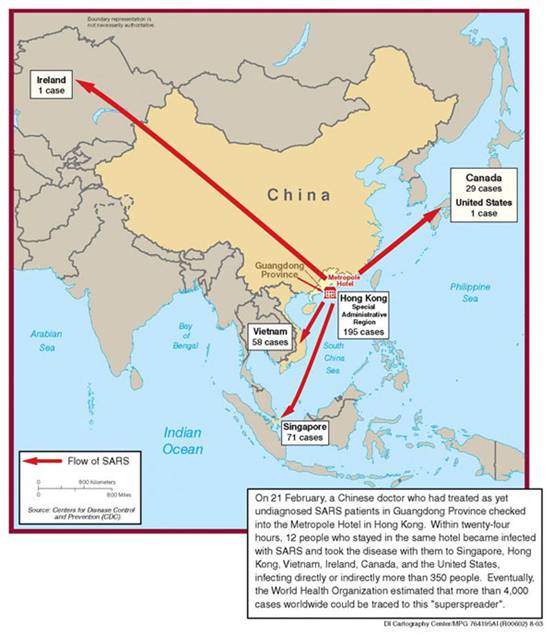 Mainland supplies help HK's SARS fight