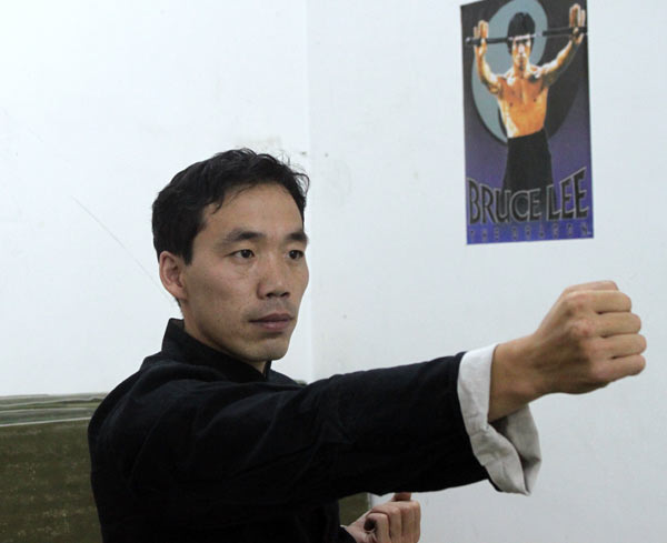 Punching it up, kungfu style