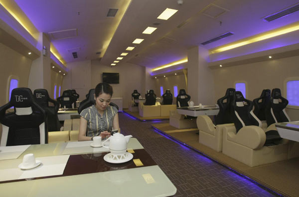 A380 theme restaurant opens in Chongqing