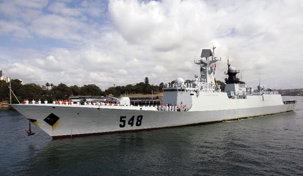 Chinese Navy ships visit Sydney