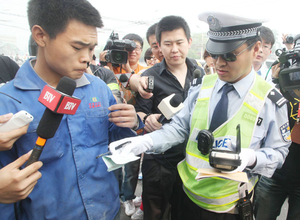 Police step up fight against jaywalkers