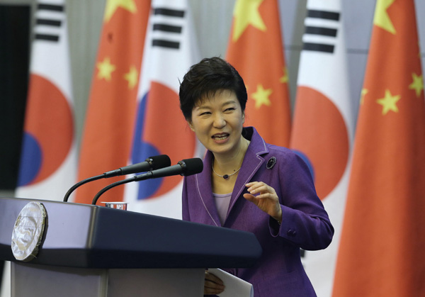 President Park inspires students